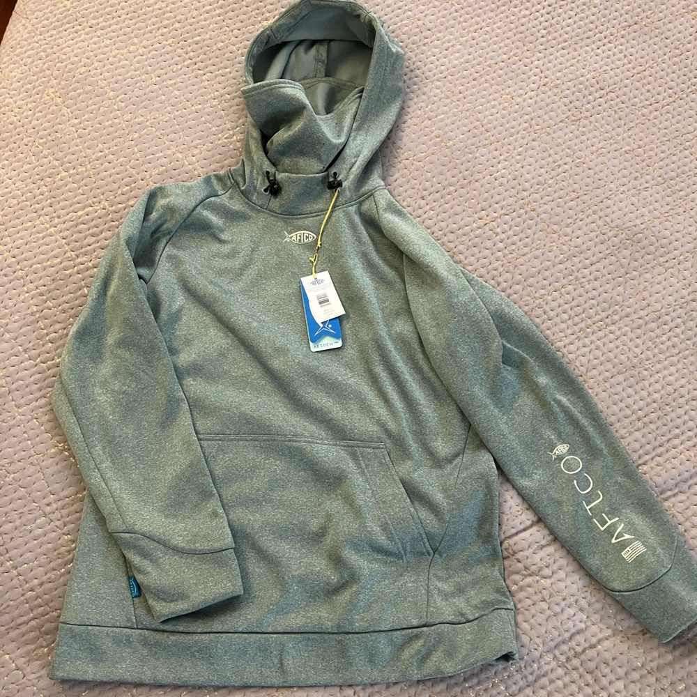 AFTCO reaper hoodie men XL green